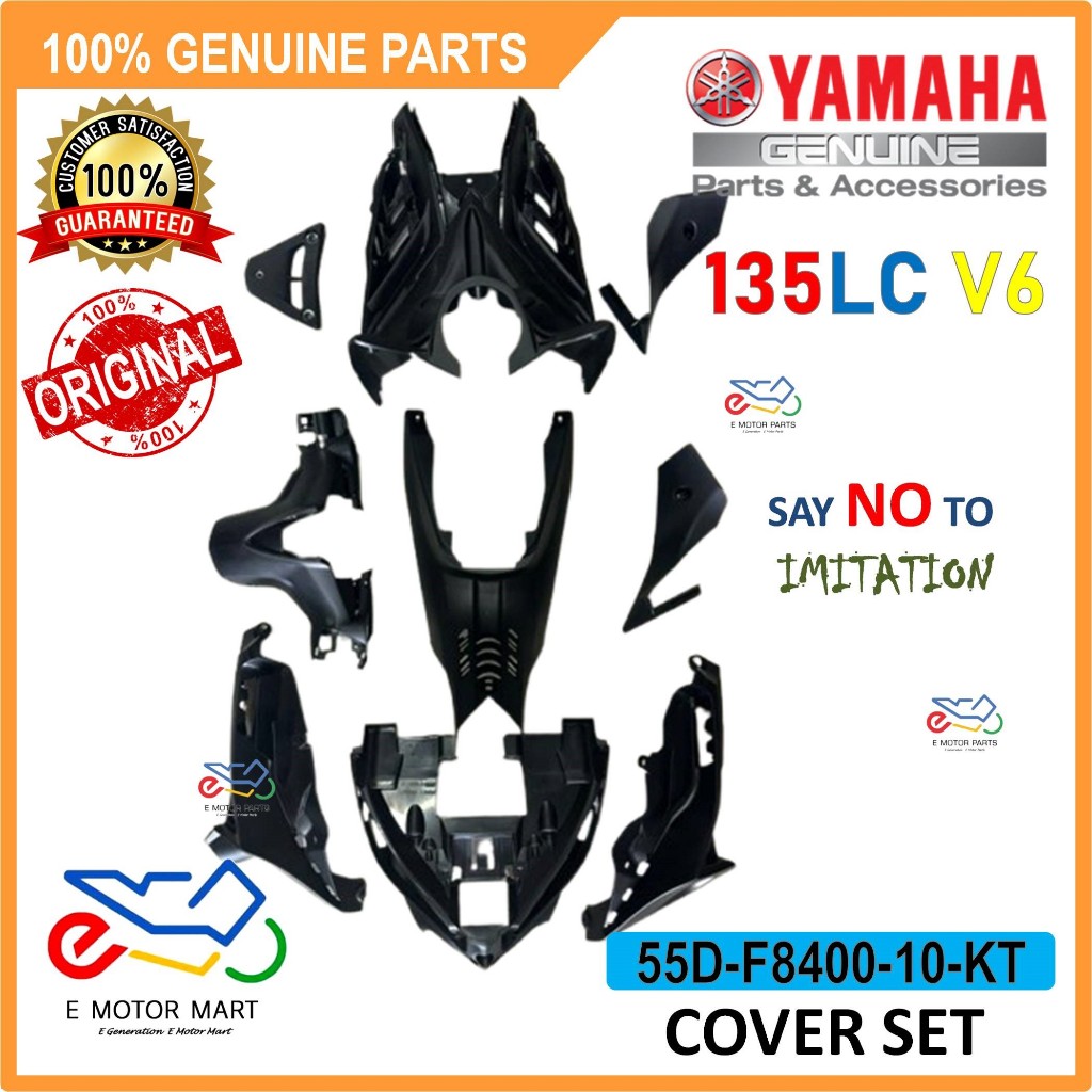 LC135 ชุดภายใน LC135 V4 V5 V6 V7 ชุดภายในชุดฝาครอบภายใน - 55D-F8400-10-KT