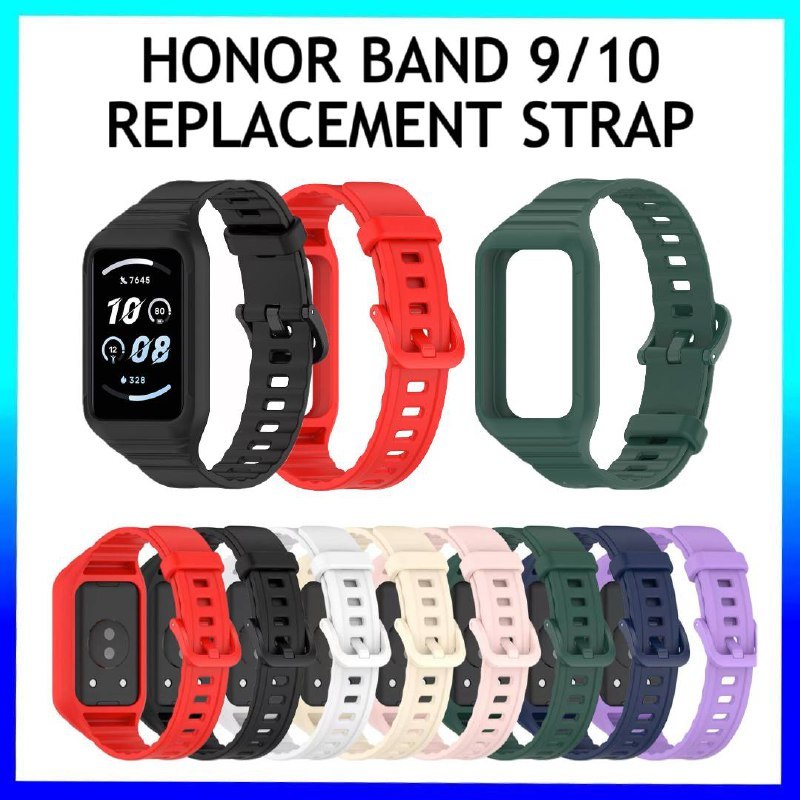 Honor Band 9/10 สายซิลิโคนทดแทน Honor Band9/Band10 สายรัดทดแทน