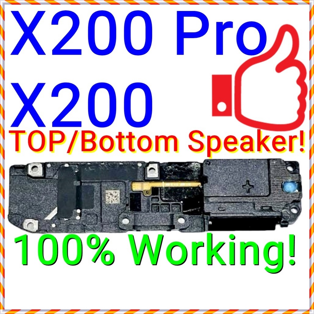 (การทํางาน 100%) ใหม่ TOP หูฟัง/เพลงด้านล่างลําโพง Loud Buzzer สําหรับ vivo X200 Pro / V2413 V2415