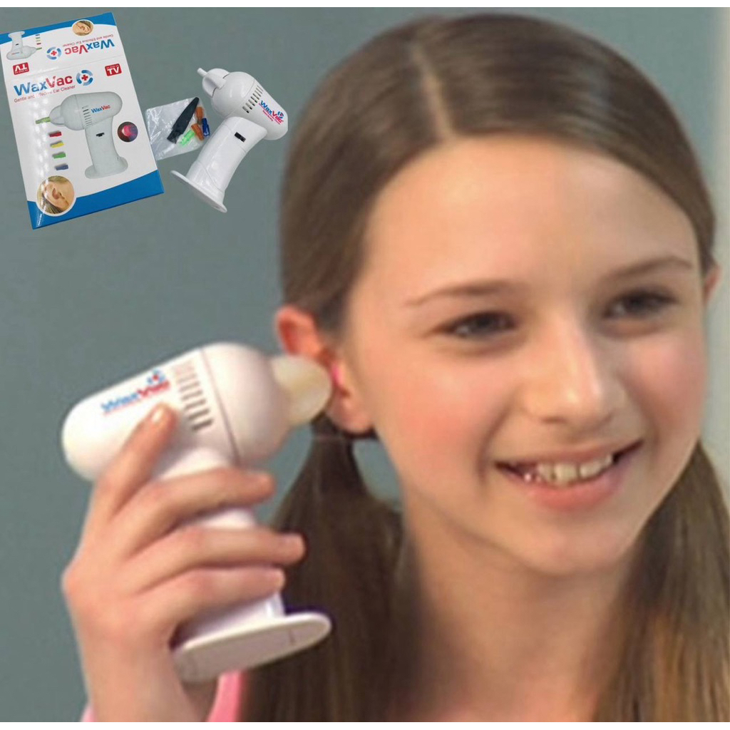 WAX VAC EAR CLEANER ทารกสําหรับผู้ใหญ่ EAR CLEANER เครื่องเป่าหู EAR CLEANER เครื่องดูดหู