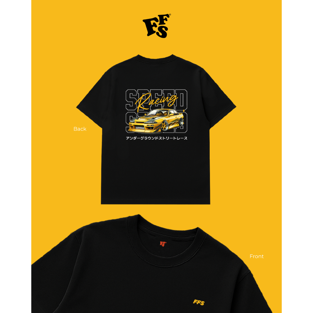 FFS Heavyweight Essential Tee Speed Racing