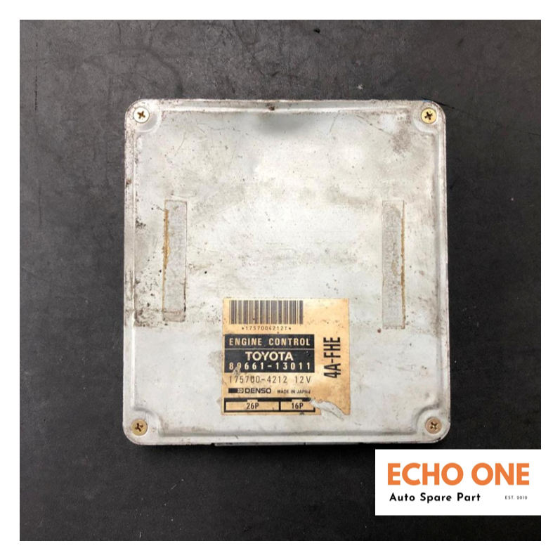 ชุดควบคุมเครื่องยนต์ TOYOTA SPRINTER CARIB ECU 4A-FHE 89661-13011 มือสอง