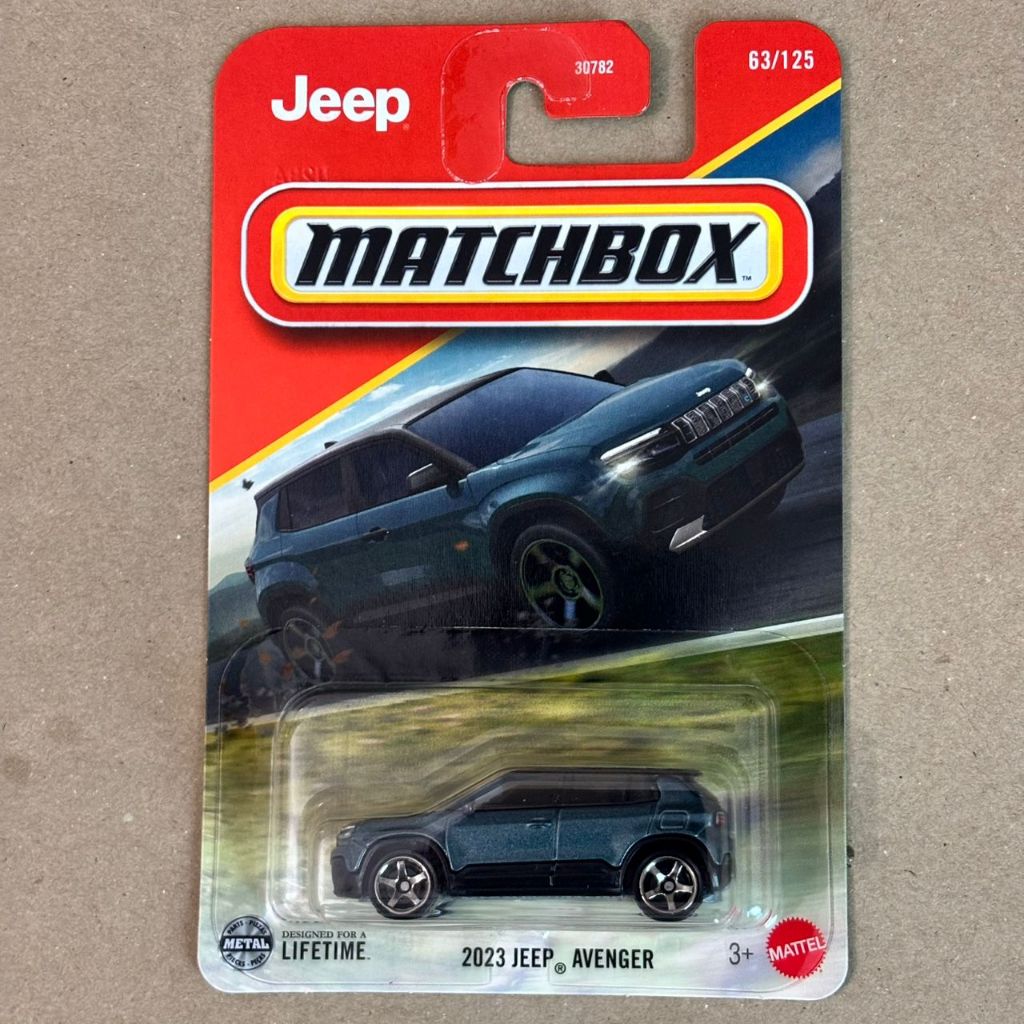 Matchbox 2023 Jeep Avenger - สีเทา ( 63/125 - 2025 )