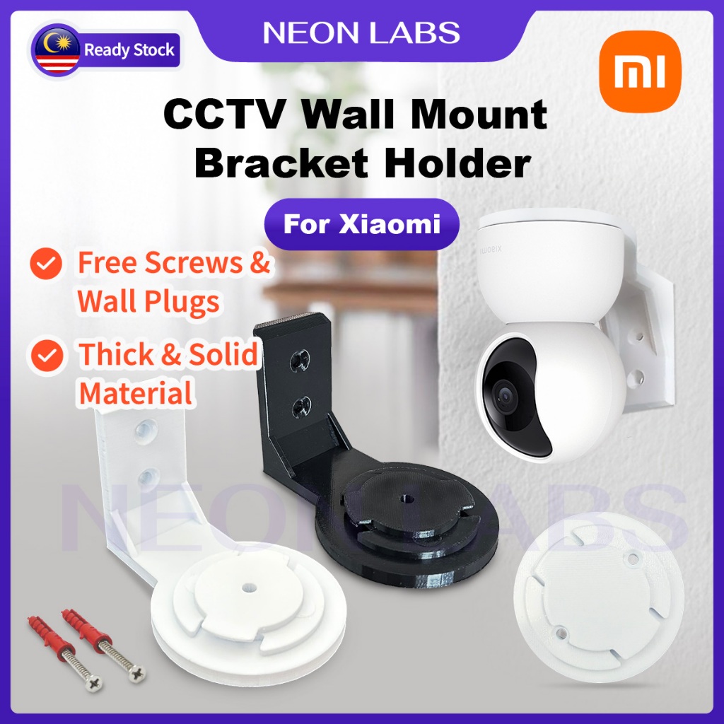 Xiaomi Smart Camera Wall Mount Bracket Holder ใช้งานร่วมกับ C300, C300 Dual, C400, C500, C500 Dual, 