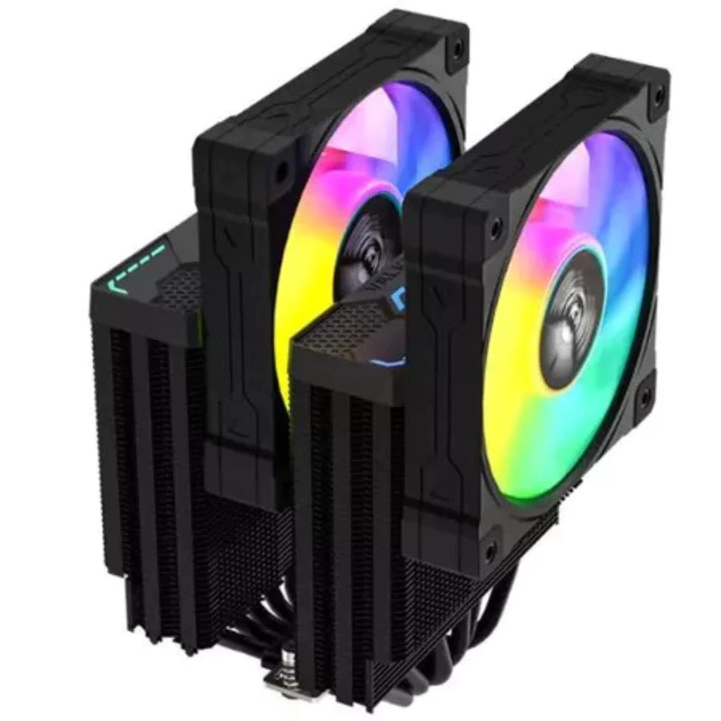 VALKYRIE EL125 ARGB CPU AIR COOLER - สีดํา/ขาว