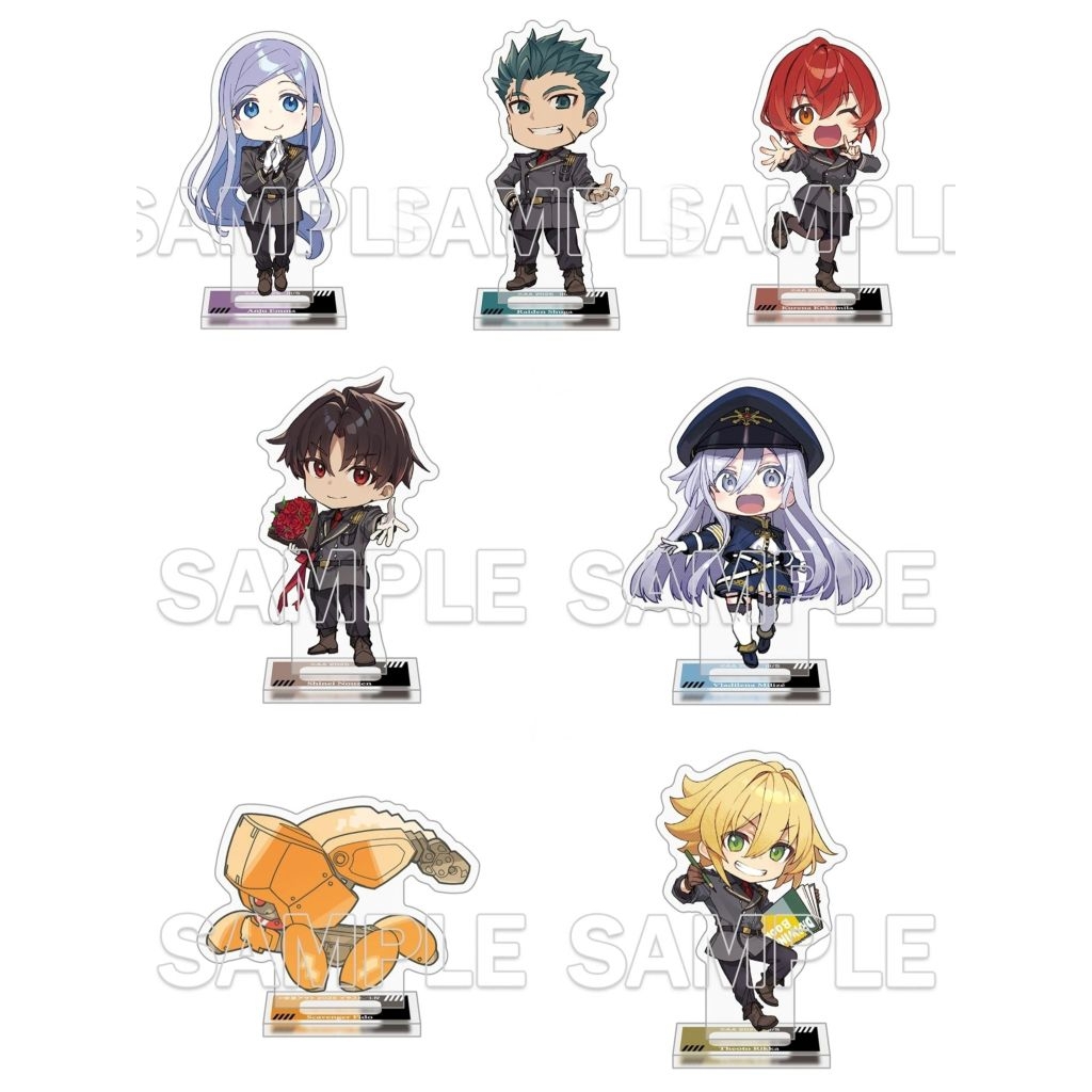 [86 - EIGHTY SIX -] อย่างเป็นทางการ KADOKAWA 86 -EIGHTY SIX- 8.6th Anniversary Mini Acrylic Figure 8
