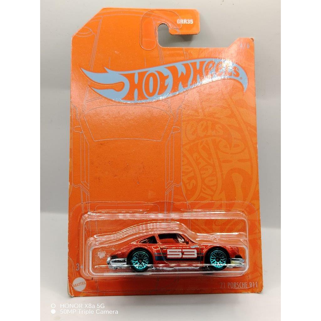 [ใหม่]	ล้อร้อน	71 Porsche 911 - ชุดการ์ด Orange Series	1647