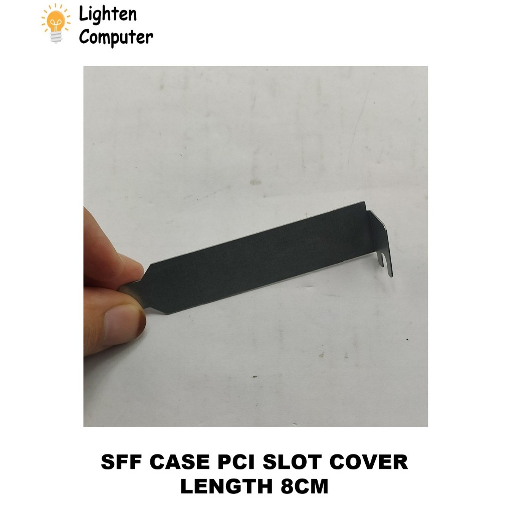 ใหม่ PCI Slot Cover Solid SFF / Mini ITX Case ความยาว 8 ซม. PC Casing