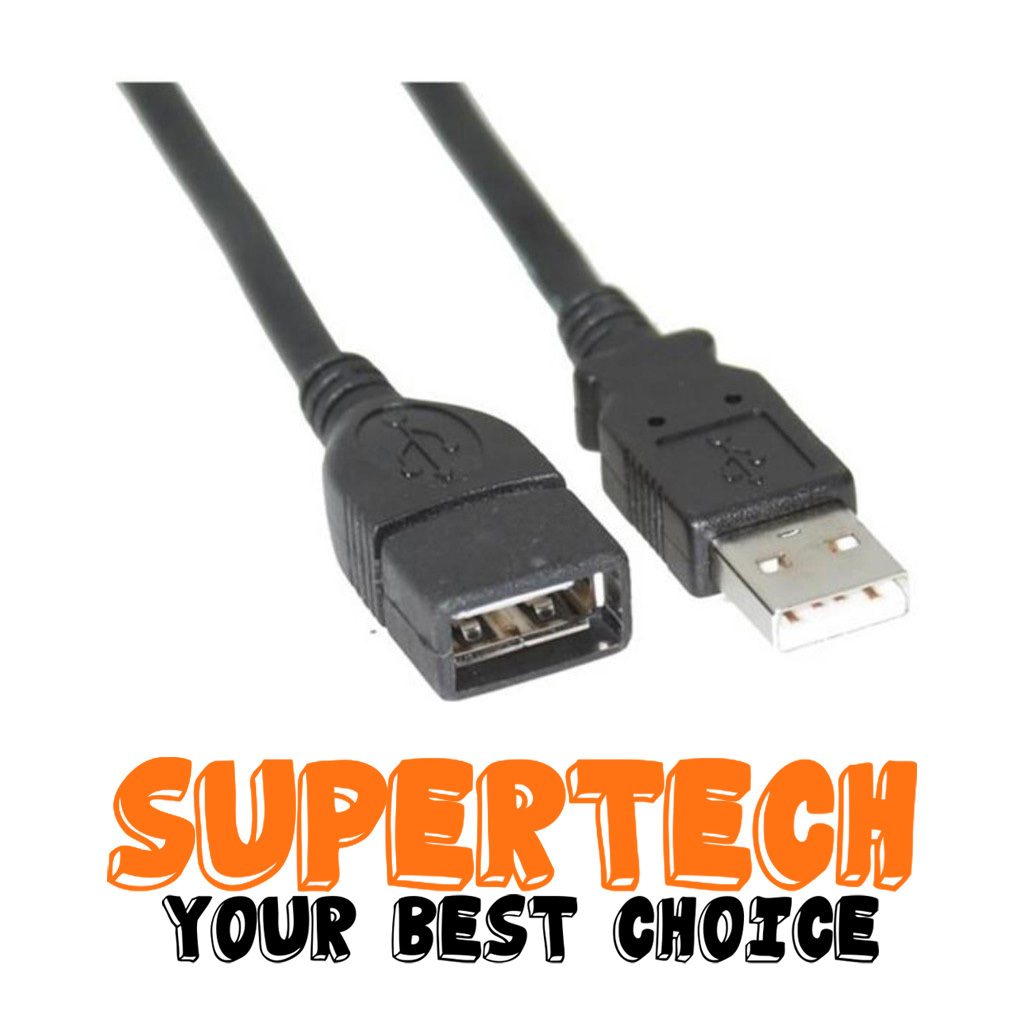 1.5 /3M/5M/ 10M USB 2.0 Extension Cable สาย USB ชาย USB Female Data Sync Cord