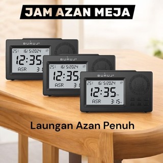 [ TERBARU ] JAM AZAN MEJA BURUJ - LAUGAN AZAN PENUH