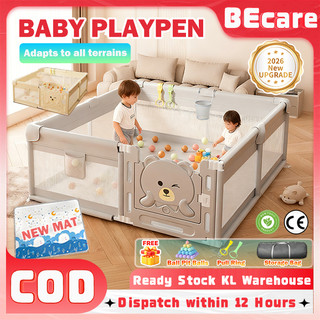 Playpen baby Kids Baby Play Fence Toddler Indoor Child Playground playpen pagar baby safety permainan keselamatan 寶寶圍欄