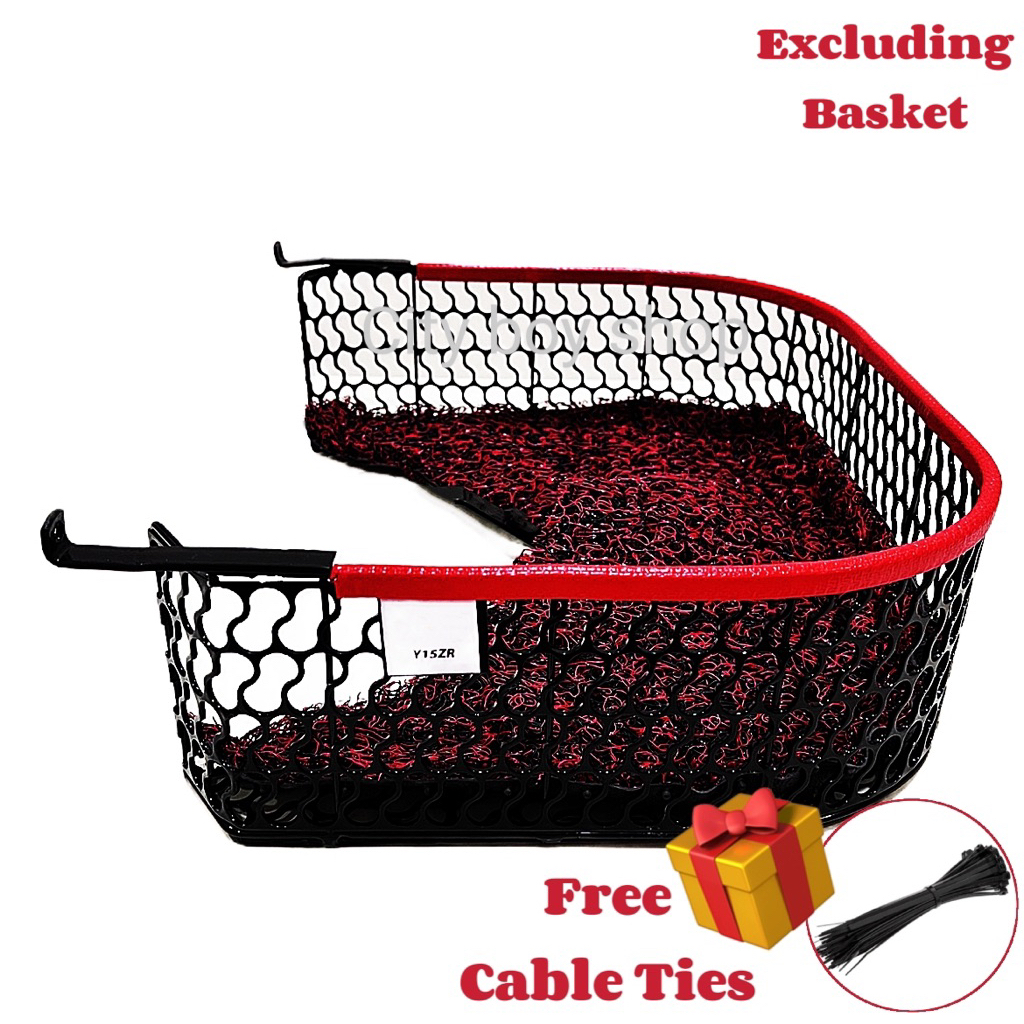 Combo พรมตะกร้า Baku Kacang + Getah Y15zr Y16zr LC135 V2 LC135 V3 LC135 V4 LC135 V5 LC135 V6 LC135V8