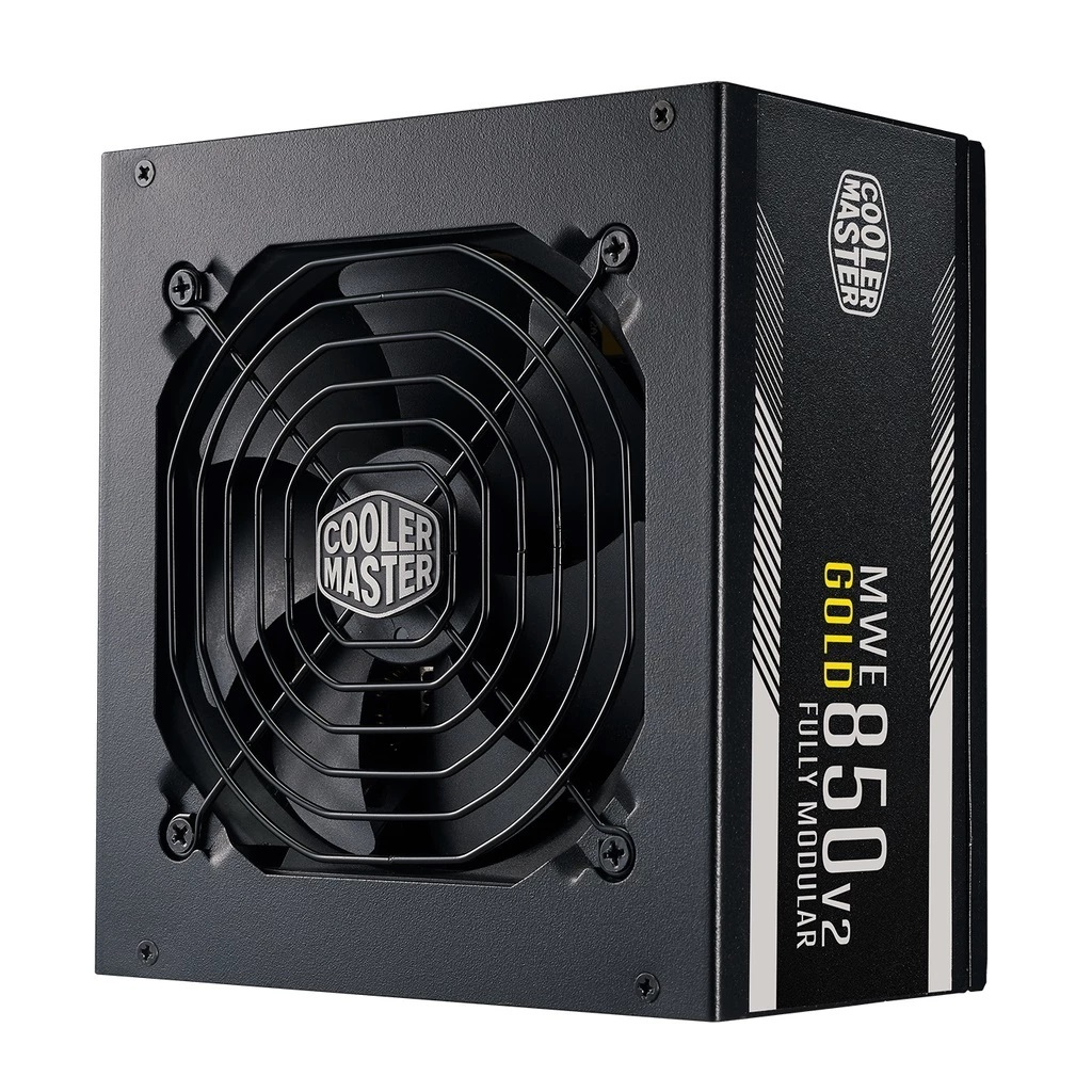 Cooler Master MWE 850w 80 Plus Gold V2 แหล่งจ่ายไฟ ATX แบบโมดูลาร์เต็มรูปแบบ