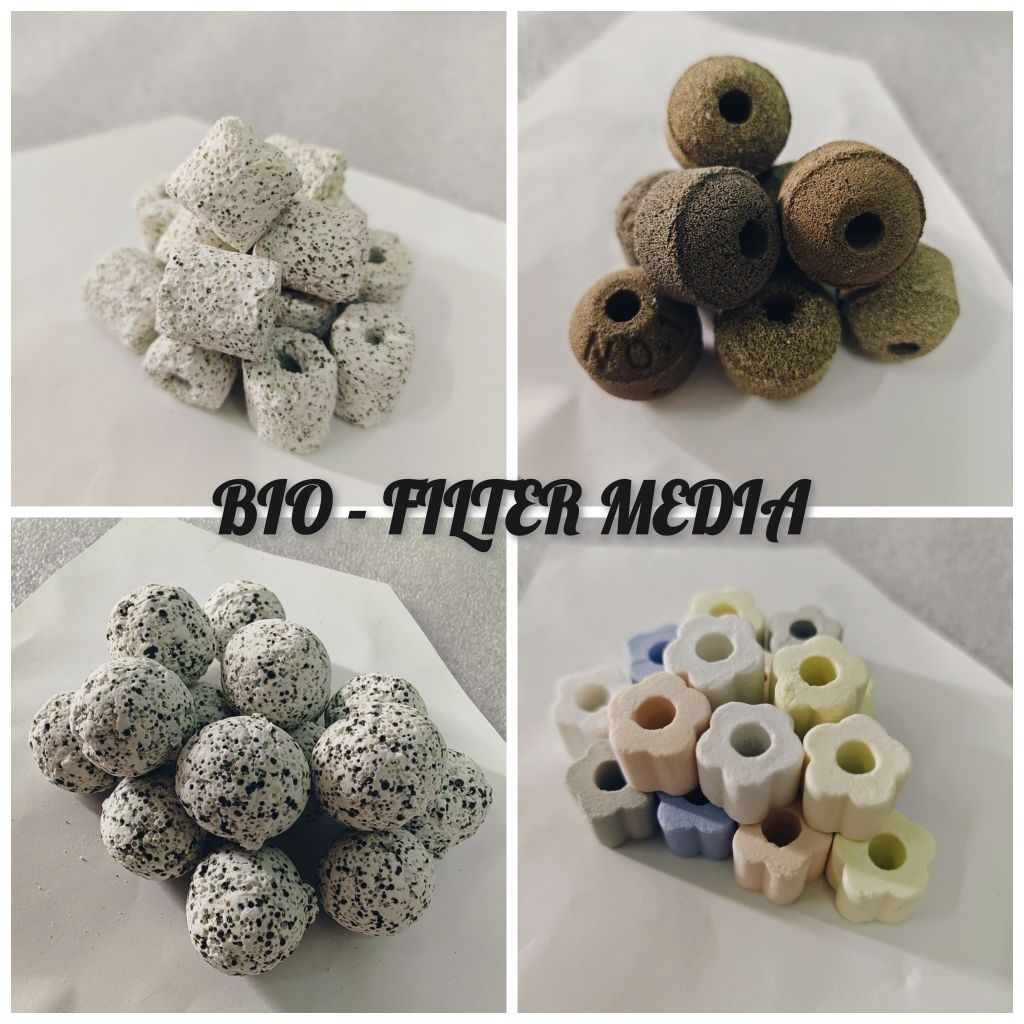 AQUARIUM BIO FILTER MEDIA NANO BALL BIO-SPHERE ดอกไม้แหวน BACTERIA HOUSE