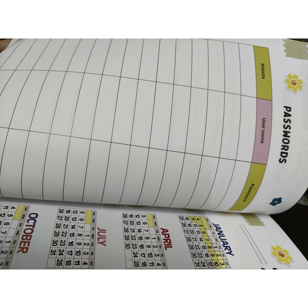 PLANNER 2026 SIZA A4