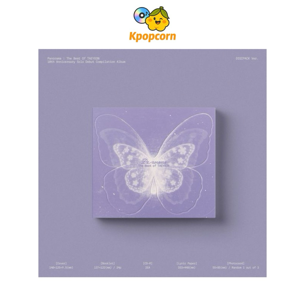 TAEYEON - [พาโนรามา: ที่สุดของ TAEYEON] (DIGIPACK Ver.)