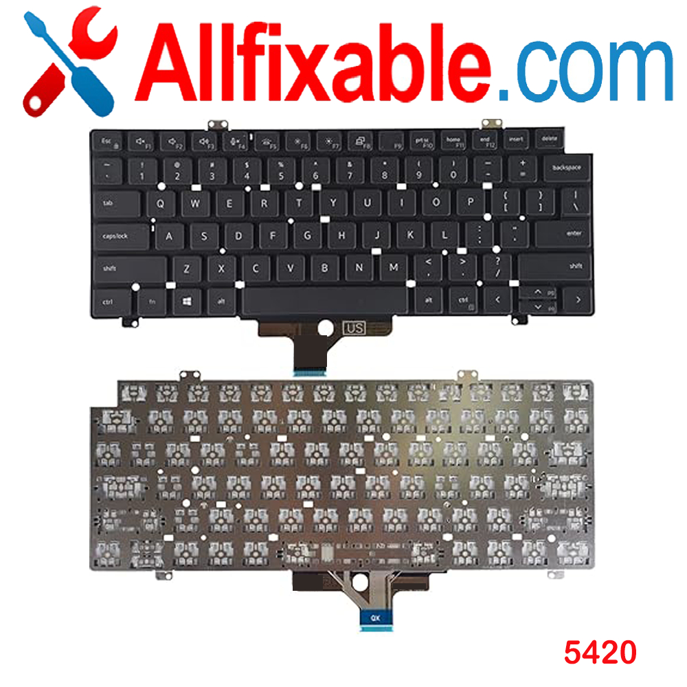 Dell Latitude 3440 5420 5430 7420 7520 0MV4X8 0CW3R5 CW3R5 MV4X8 แป้นพิมพ์ทดแทนแล็ปท็อป