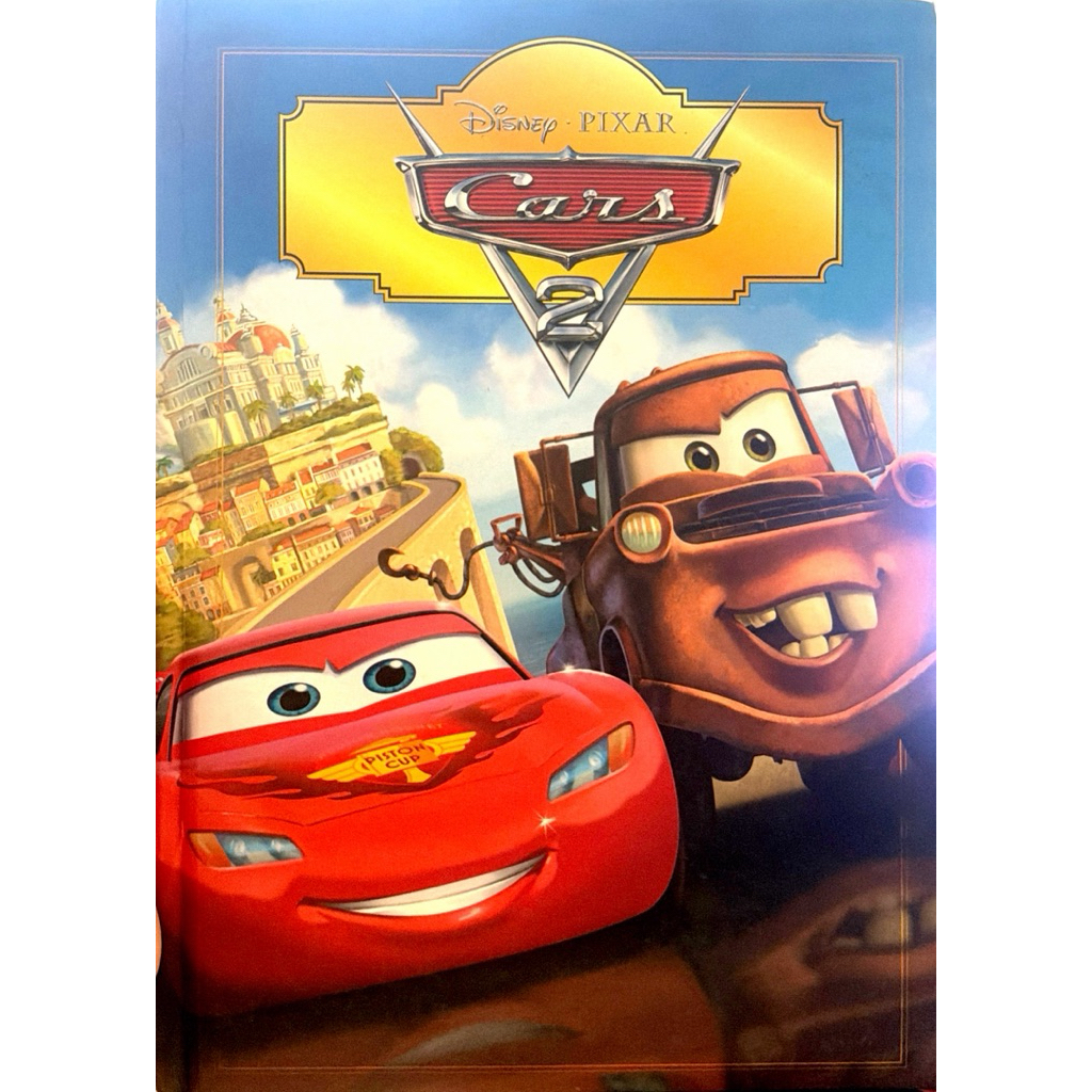 US หนังสือมือสอง Disney:Cars 2ปกแข็ง