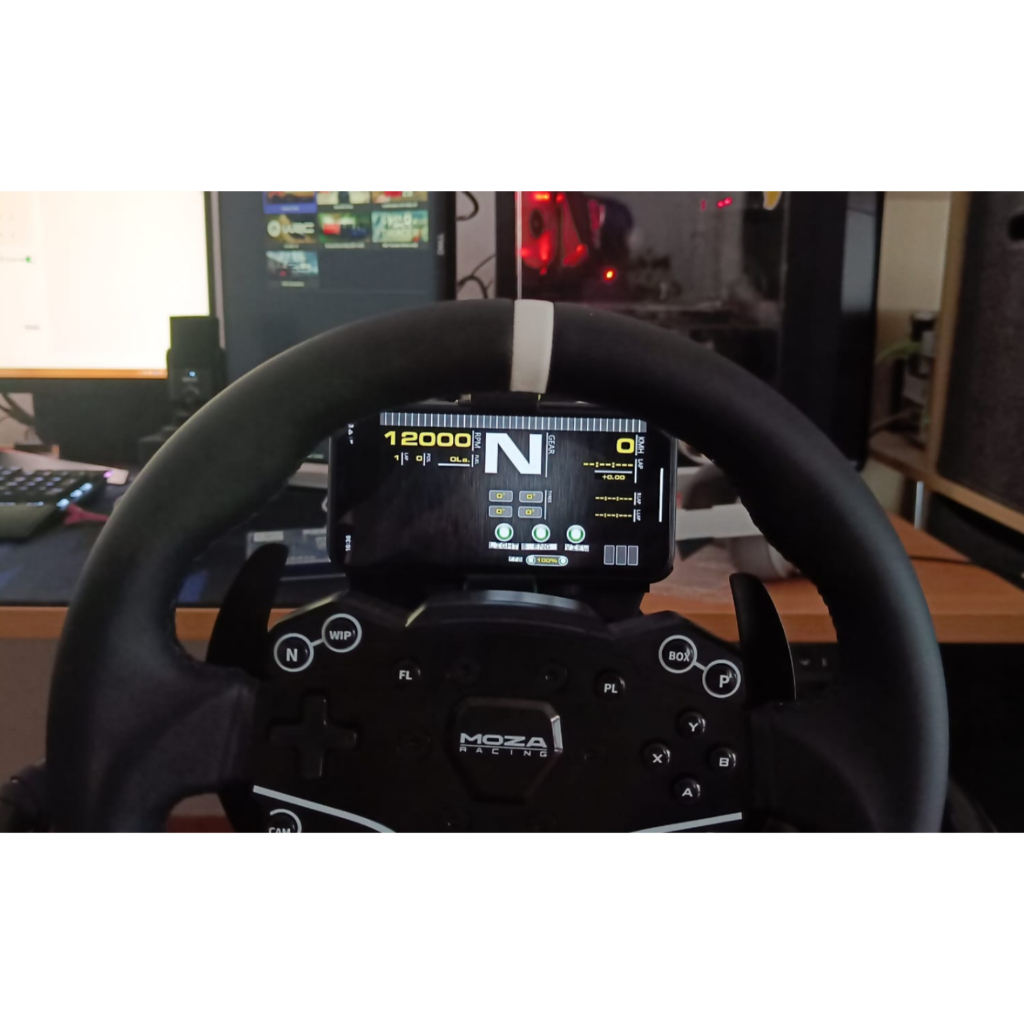 ที่วางโทรศัพท์ Moza R5 R3 ฐานล้อ (พิมพ์ลาย 3 มิติ)