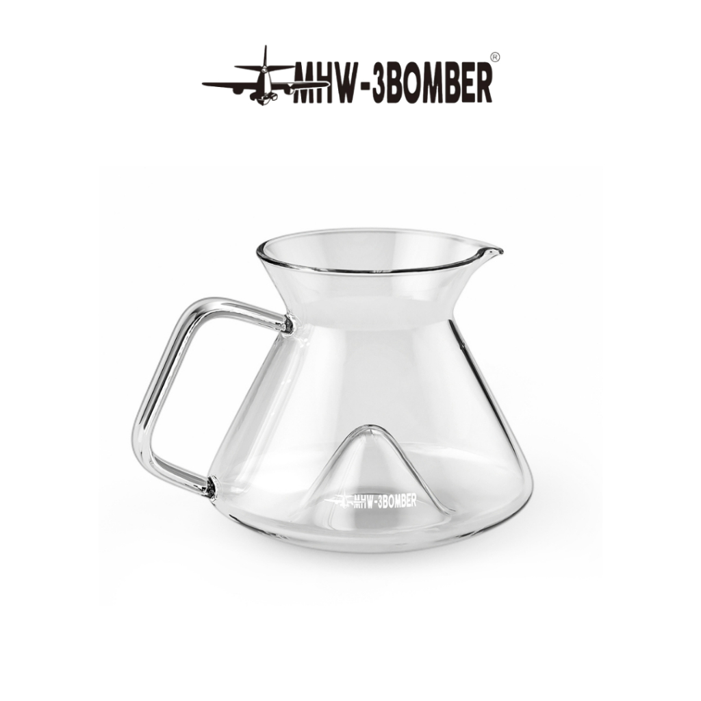 MHW-3Bomber Hill Coffee Server Transparent 360ml