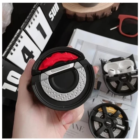 Creative Racing Tyre Case สําหรับ AirPods หูฟังบลูทูธกล่องชาร์จป้องกันหูฟัง K6/2