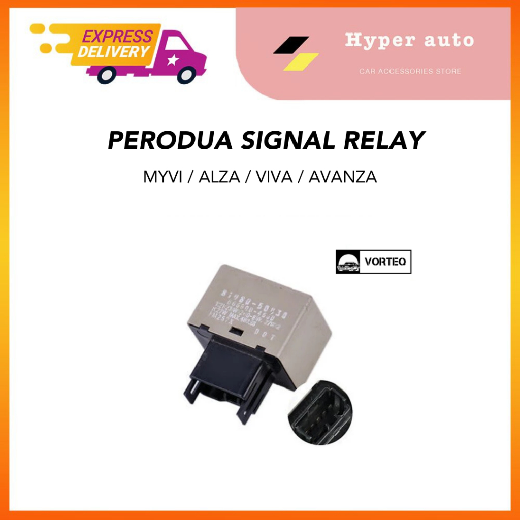 VORTEQ Perodua Myvi Alza Flasher Relay Unit ไฟเลี้ยว