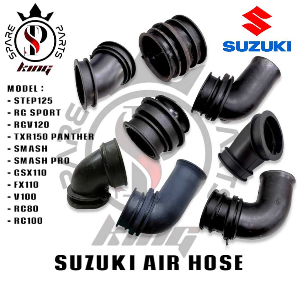 SUZUKI STEP RG SPORT RG RGV120 TXR150 SMASH PRO GSX FX110 V100 RC80 RC100 AIR HOSE คาร์บูเรเตอร์ท่อ 