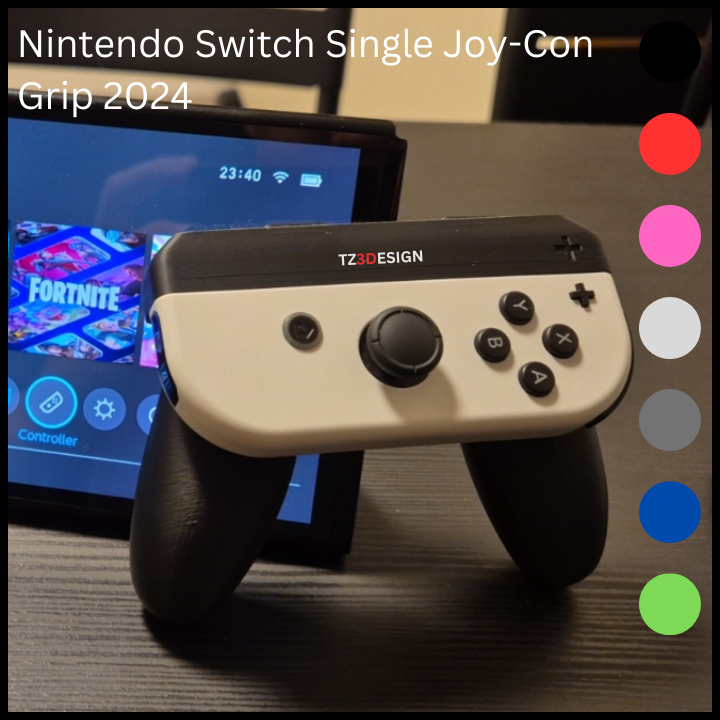 TZ3DESIGN ตัวควบคุมเกม ด้ามจับมือเดียว (สวิตช์รองรับ) [คุณภาพสูง] J0010