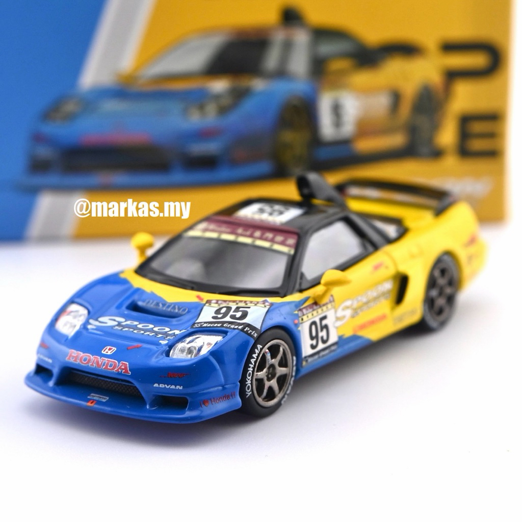 POP RACE 1/64 PR640414 SPOON NSX-R GT GP TOKYO AUTO SALON HK 2025