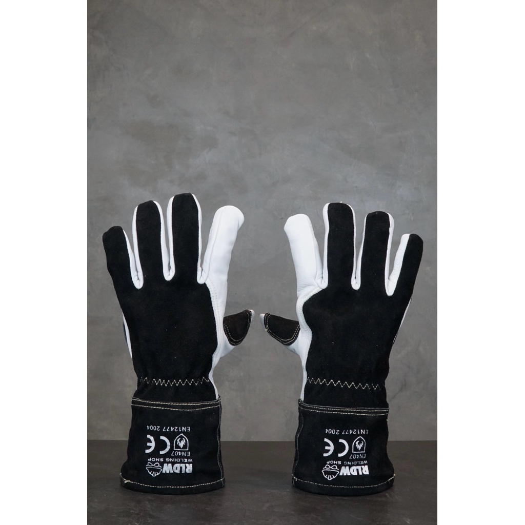 ถุงมือเชื่อม TIG หนังหนังวัว RLDW 12″ (31ซม.)