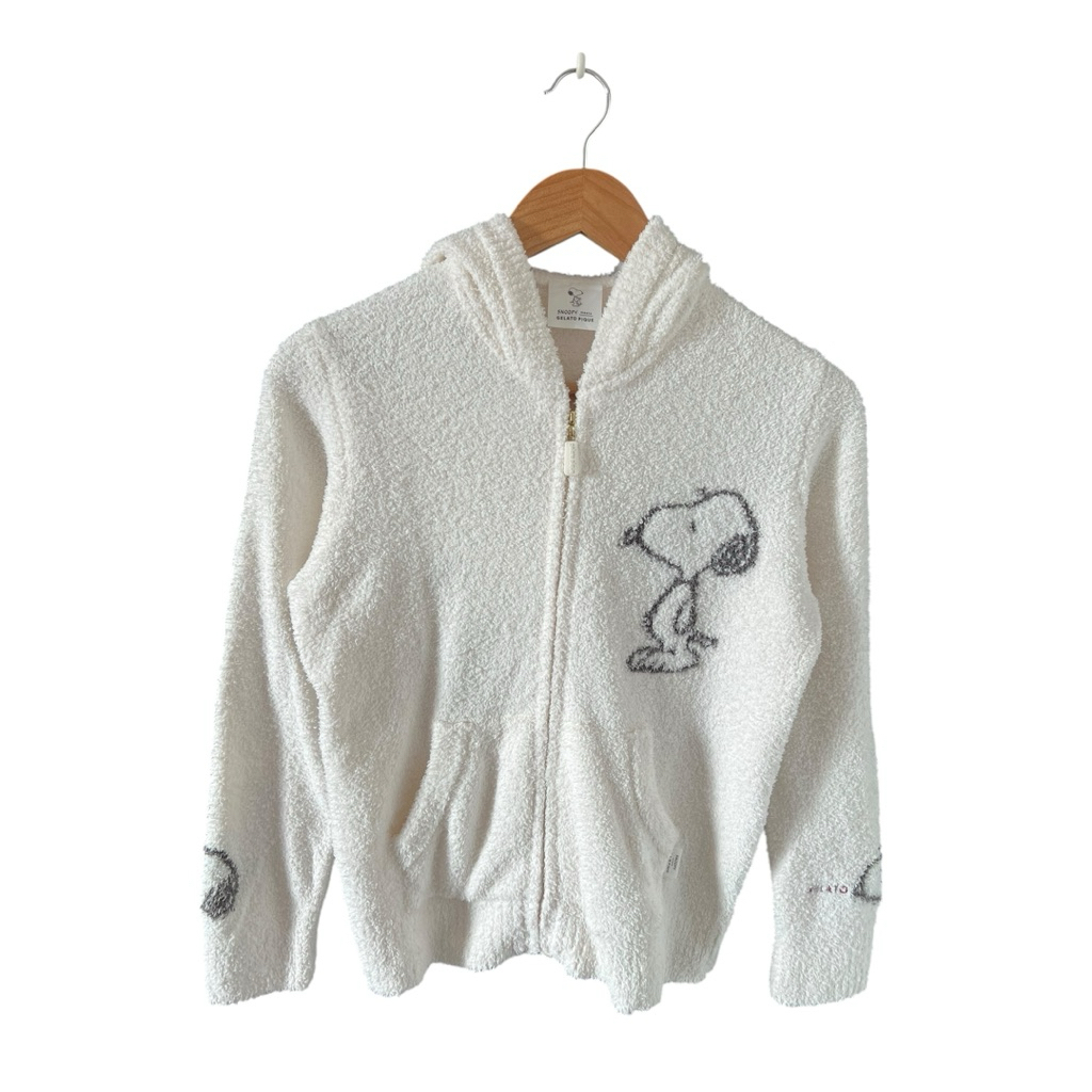SNOOPY พบกับ GELATO PIQUE เสื้อฮู้ดเด็ก