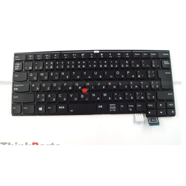 Lenovo ThinkPad T460s T470s 14.0" คีย์บอร์ด JAP รูปแบบญี่ปุ่น Backlit 01EN754 สีดํา (KN 952)