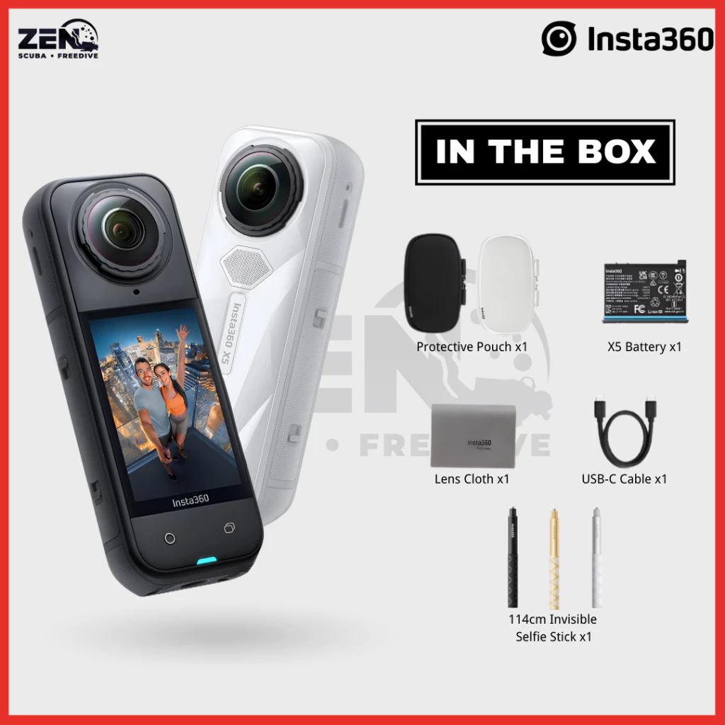 Insta360 X5 กล้องแอคชั่น 8K 360