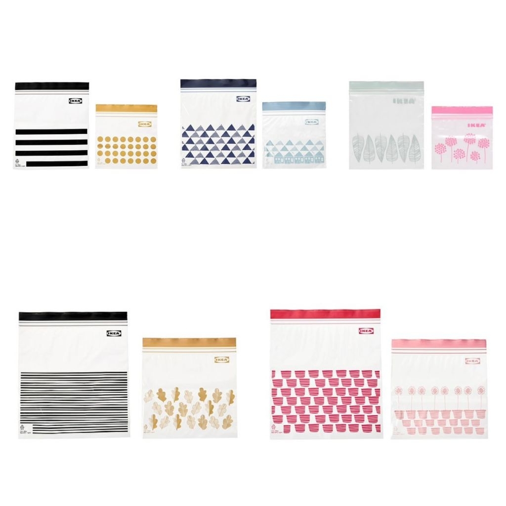 IKE@ Istad Ziplock Resealable Storage Bag / ถุงพลาสติก