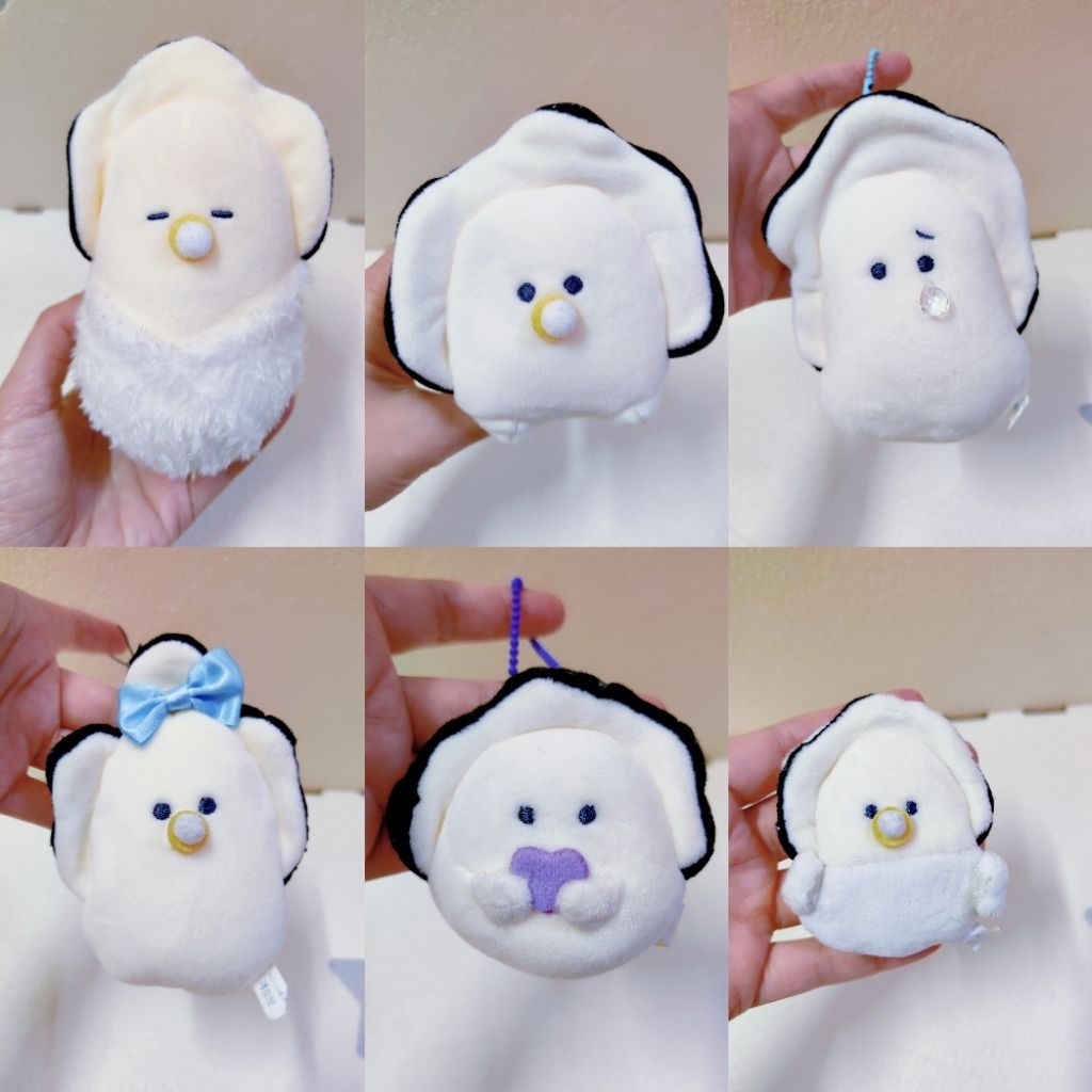 พวงกุญแจ Yell preloved SKC76/ ตุ๊กตา Tsuburana Hitomi no Okurui Baby Namagaki (Oyster) มาสคอตหอยนางร