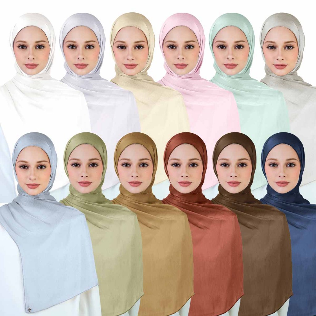 ผ้าคลุมไหล่ผ้าชีฟอง nelofar Alaia
