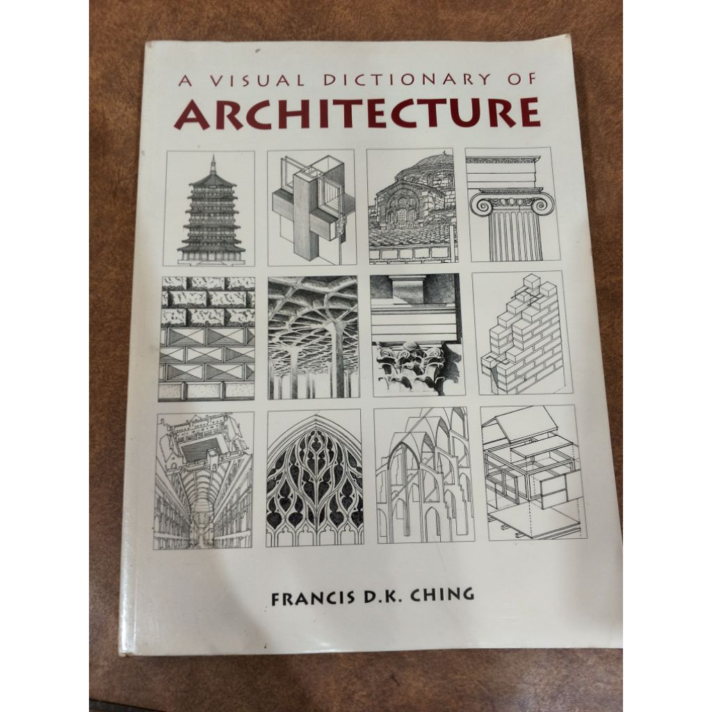 [Preloved] FRANCIS DK CHING: A VISUAL DICTIONARY OF ARCHITECTURE