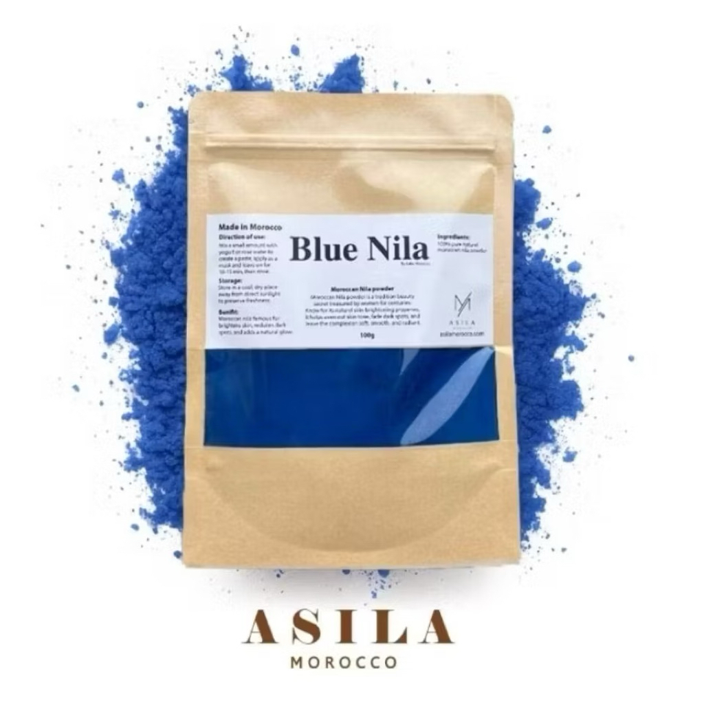 Moroccan Nila Powder 30g- blue nila-ผงนีลาโมร๊อกโก