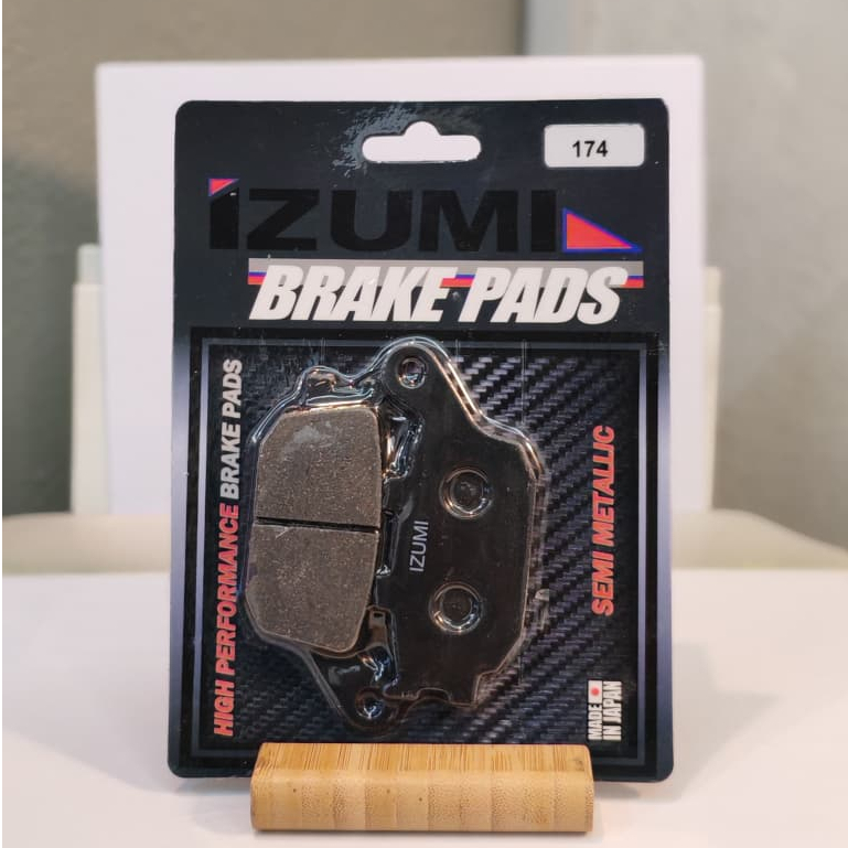 KAWASAKI NINJA ZX-25 , VERSYS 650, VERSYS 1000, Z 1000, ZH2 ~ REAR MOTORCYCLE BRAKE PADS