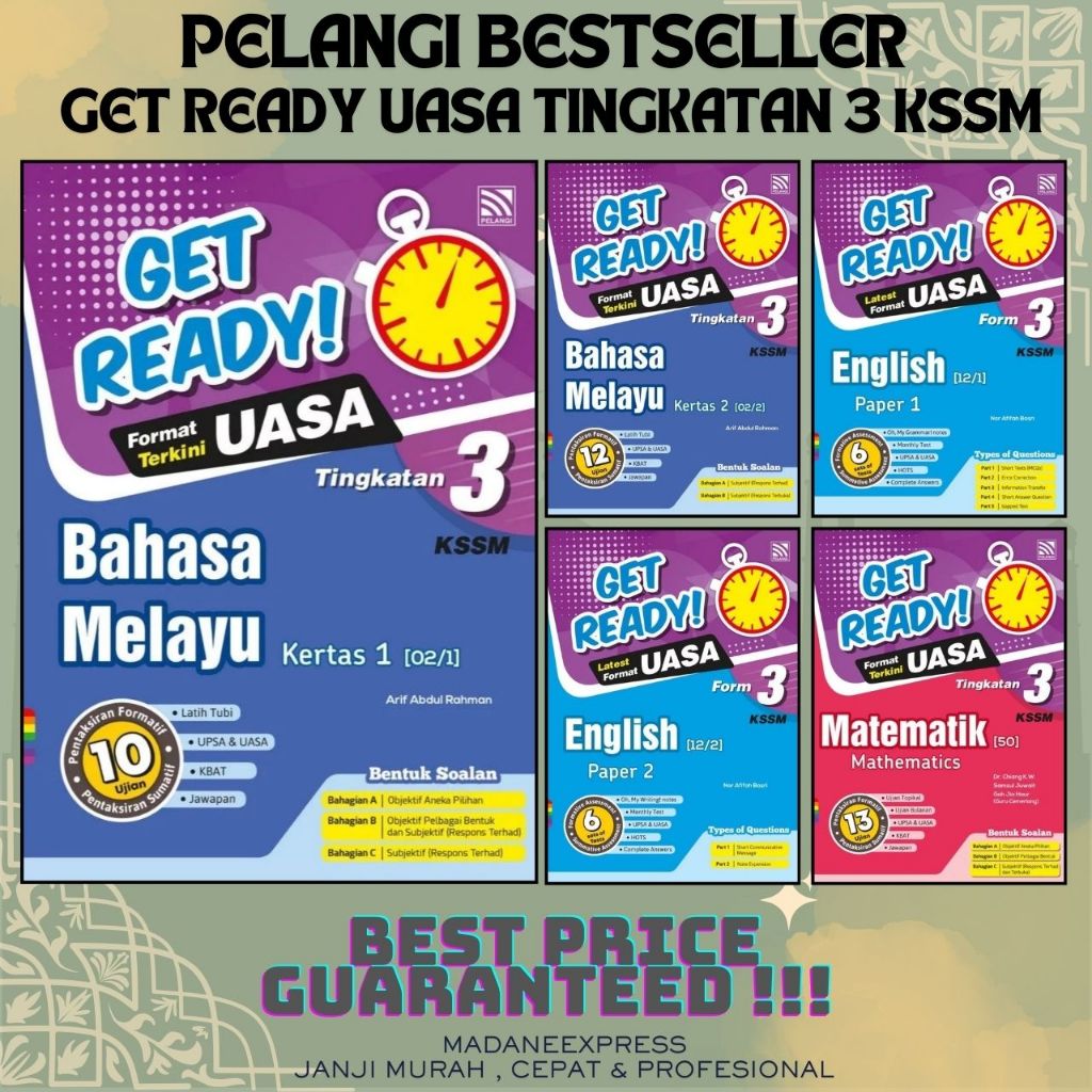 [XPRESS] RAINBOW BESTSELLER: GET UASA LEVEL 3 KSSM