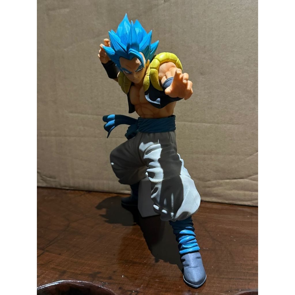 [OPENED BOX] BANDAI ICHIBAN KUJI DRAGON BALL SUPER BROLY THE 20TH FILM B PRIZE SUPER SAIYAN BLUE GOG