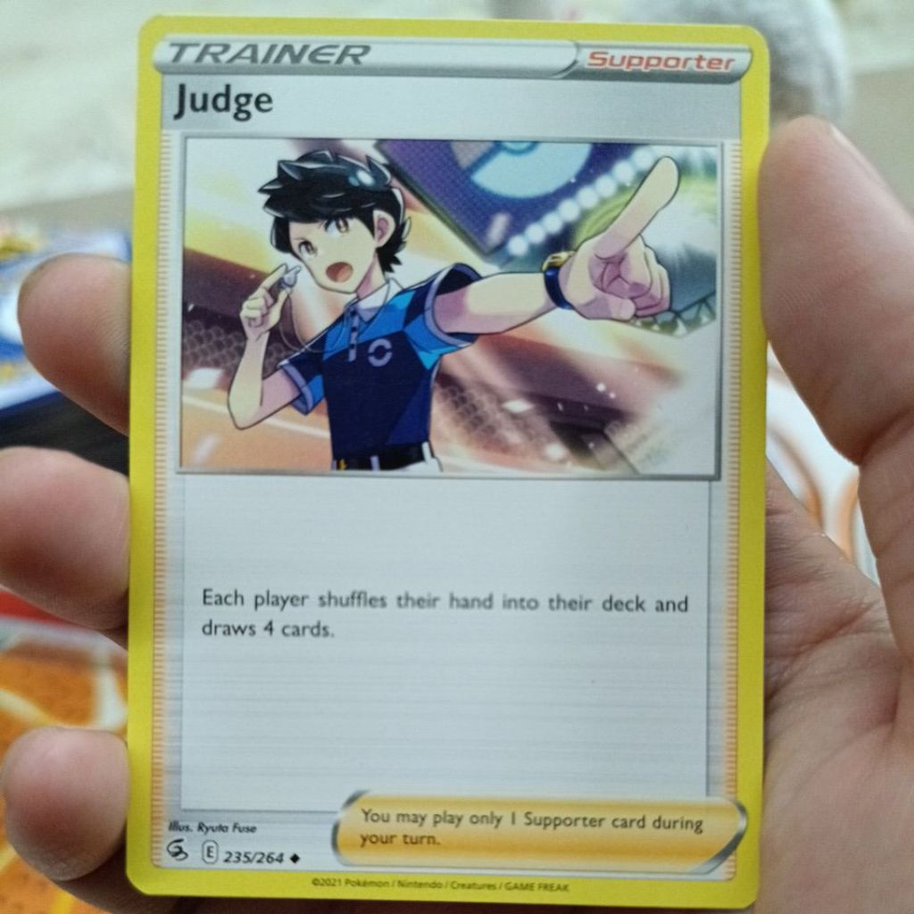โปเกมอน TCG Judge Fusion Strike