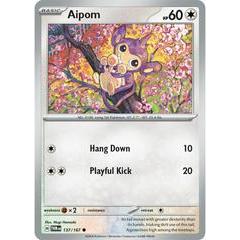 Aipom 137/167 Common Twilight Masquerade Pokemon TCG