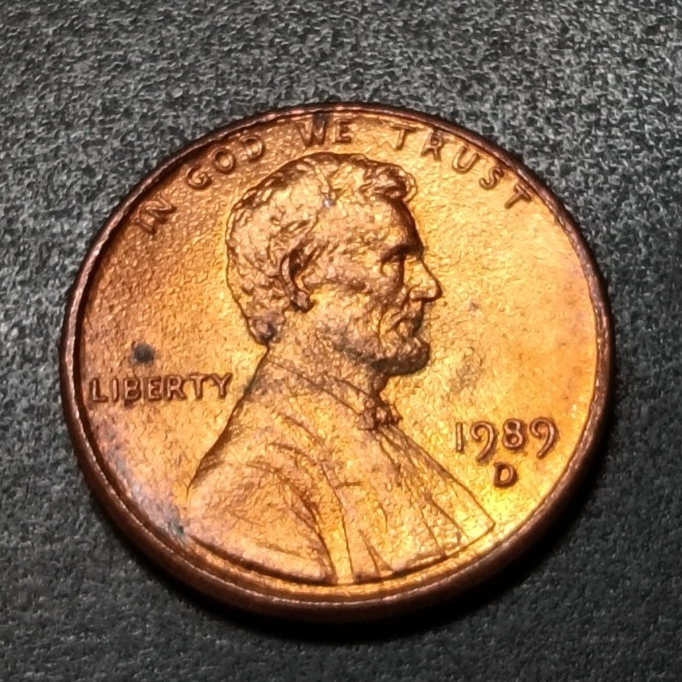 US Lincoln Memorial 1 Cent 1989D