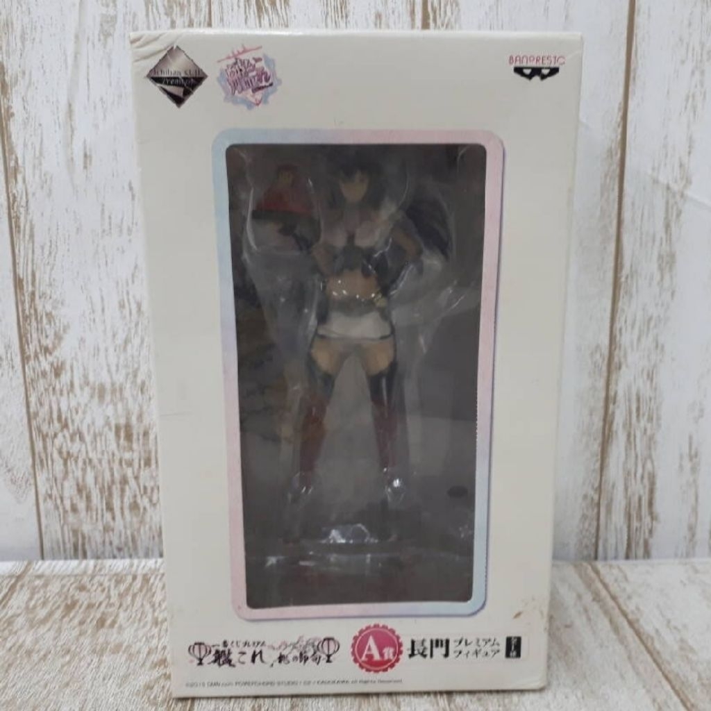 ของแท้ Japan Ichiban Kuji Premium Kancolle Girls Festival (ดอกพีช) ฟิกเกอร์ Nagato A-Prize一Pade Cata