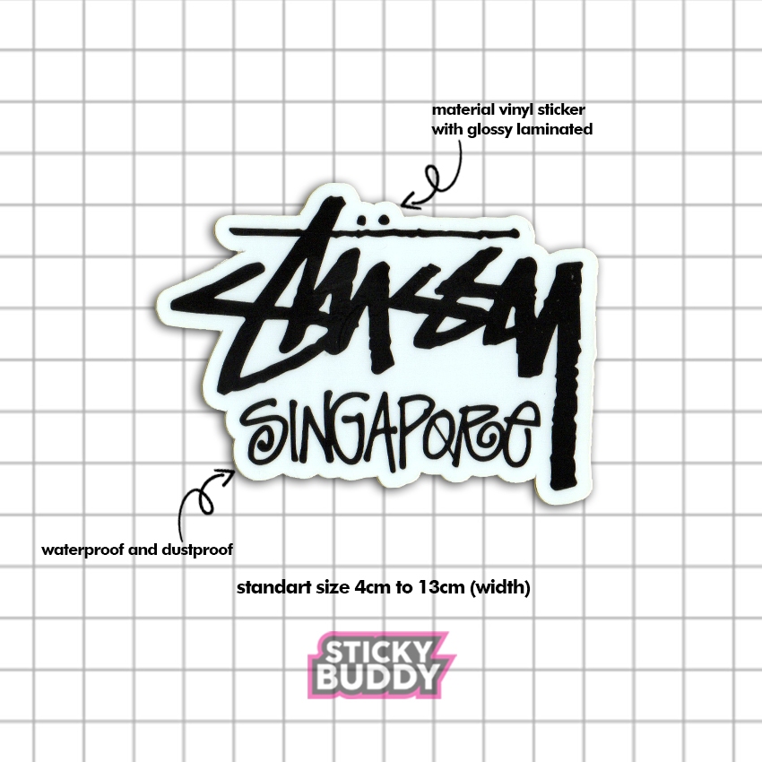 STUSSY สติ๊กเกอร์***