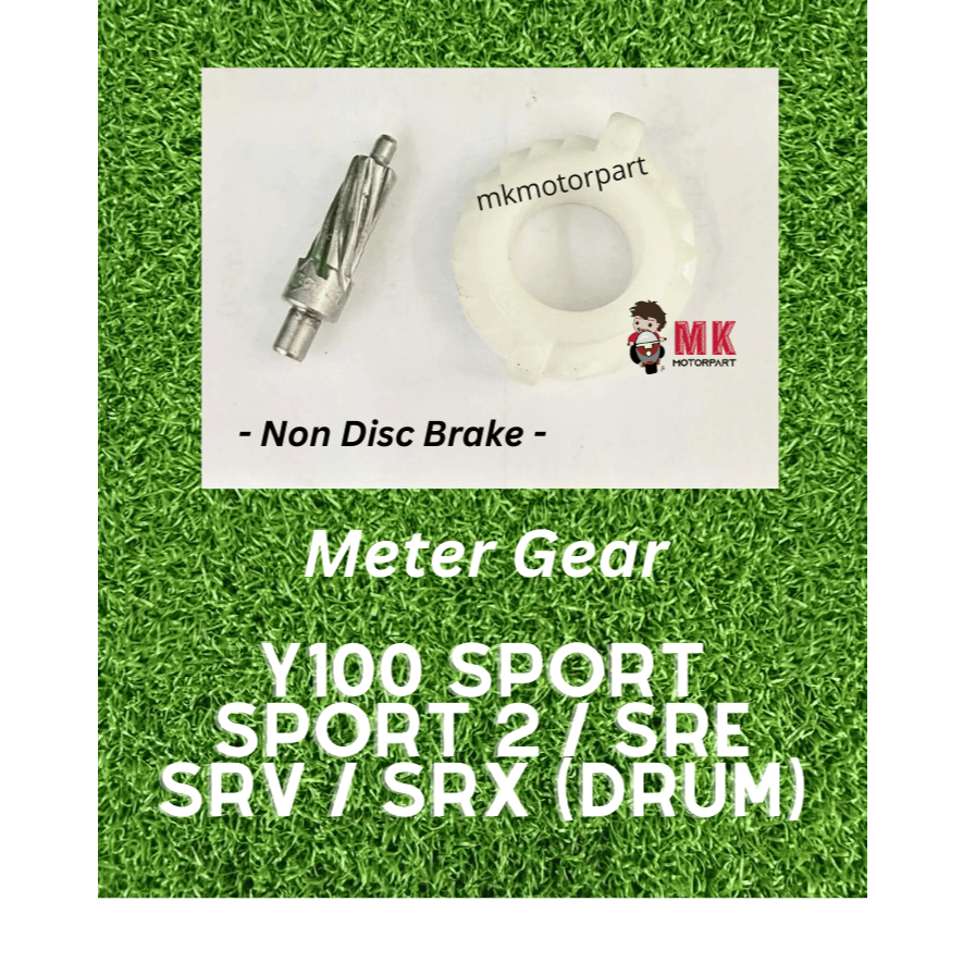 [ ไต้หวัน ] METER GEAR Yamaha Y100 Sport / Sport2 / SRV / SRE / SRX [ DRUM ] Speedometer Gear Assy [