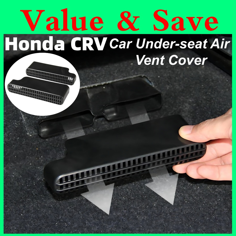 Honda CRV 2024 2025 2026 รถ Under-seat Air Vent COVER Vent ABS Anti-Clogging ฝาครอบป้องกันอุปกรณ์ตกแ