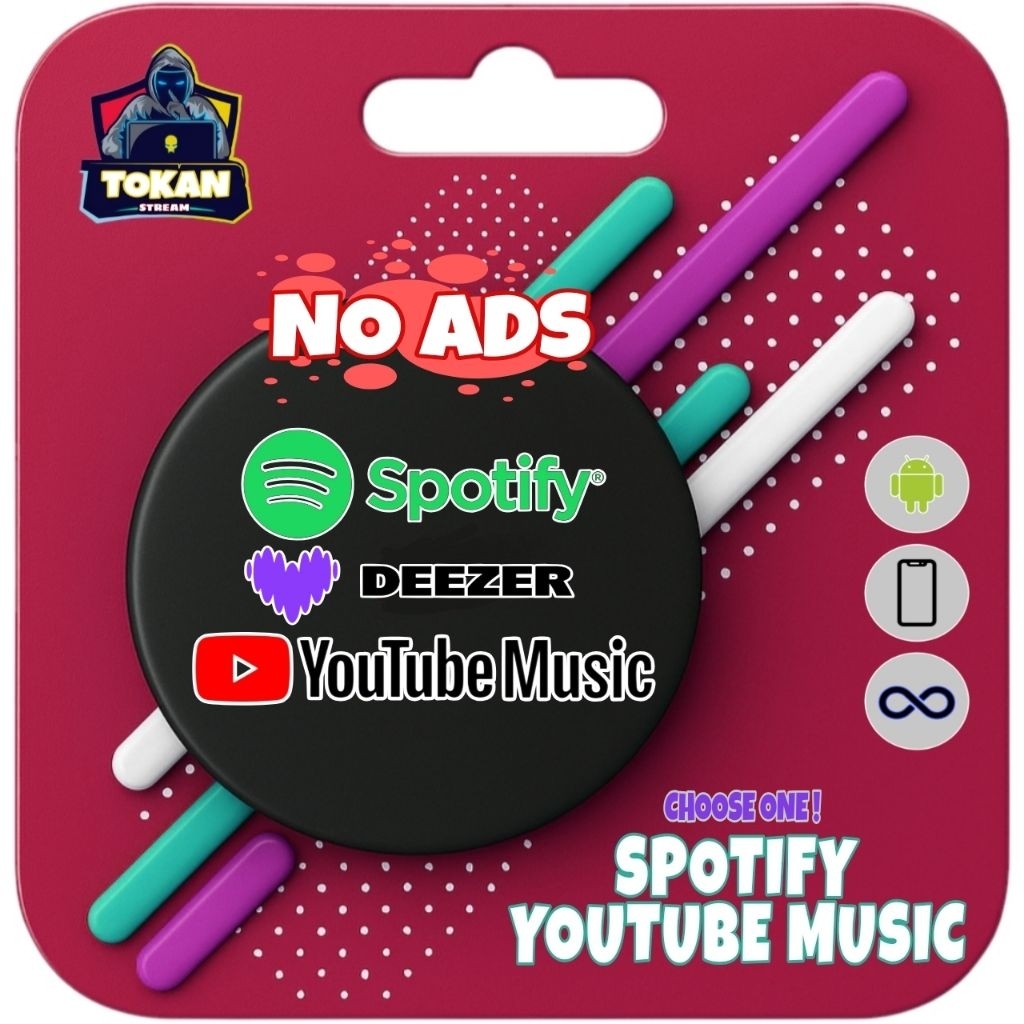 YT Music-Spotify Premium-Ads-Free + เล่นพื้นหลัง