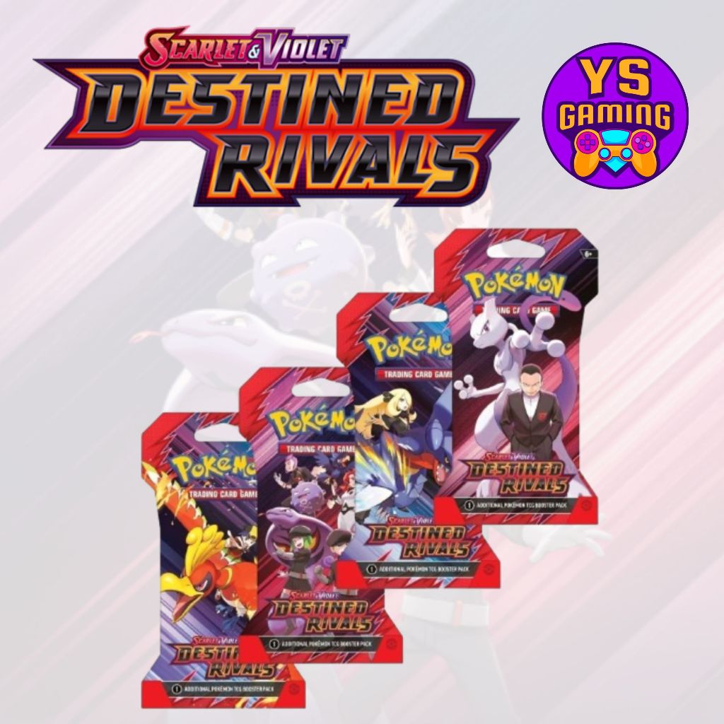 Pokemon TCG: SV10 Destined Rivals Sleeved Booster Pack
